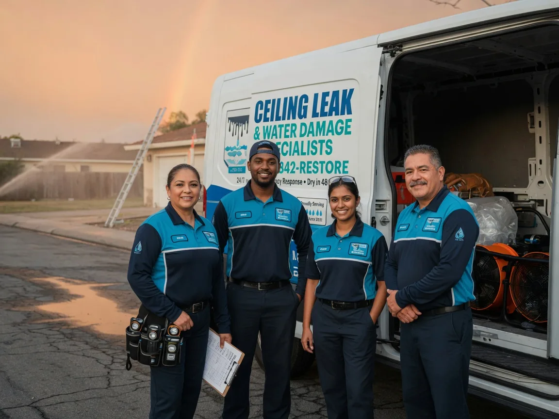 Ceiling Leak Cleanup company in Damascus, PA